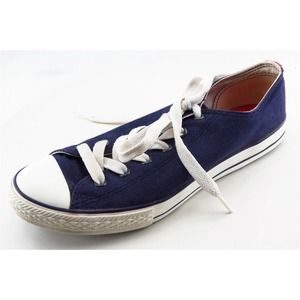 Converse‎ All Star Youth Girls Shoes Size 6 M Purple Low Top Fabric